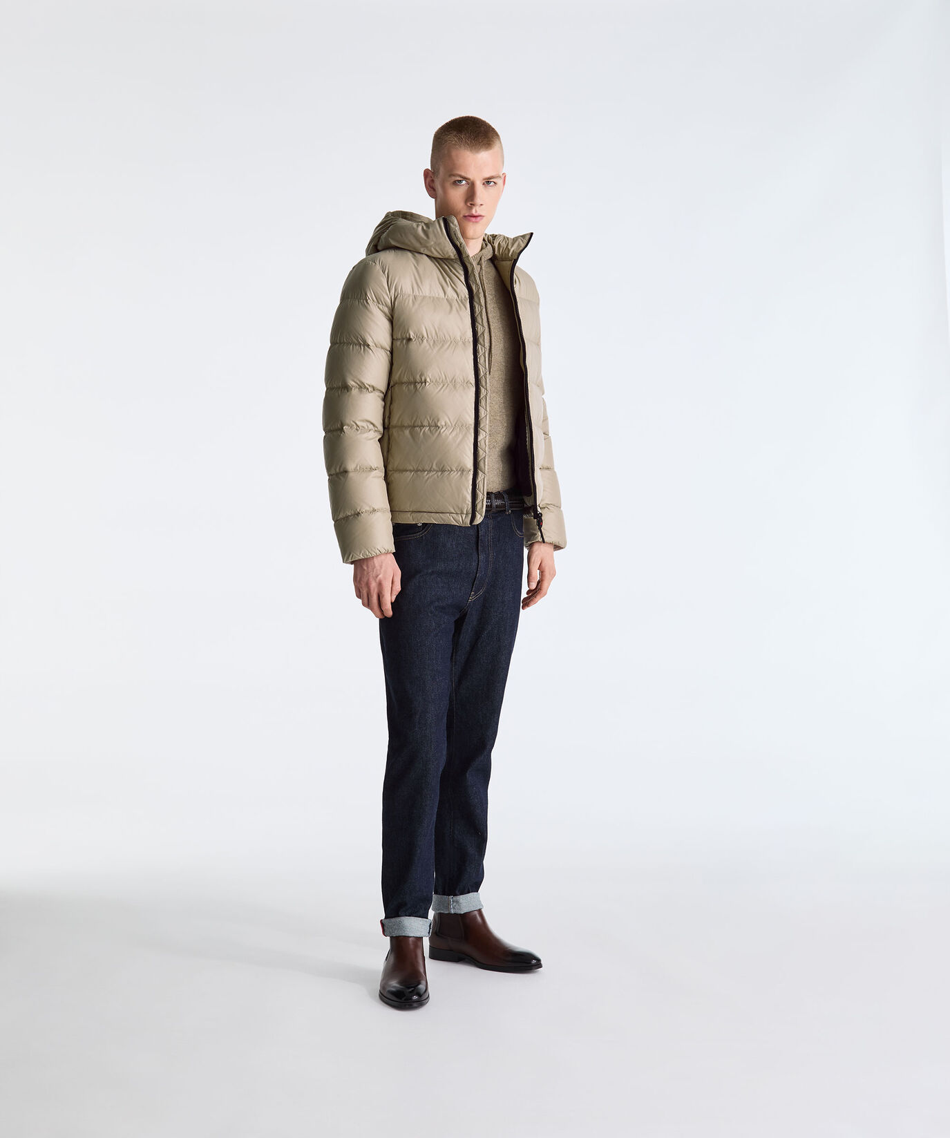 Nylon Hooded Down Jacket  Peuterey - large image number 0