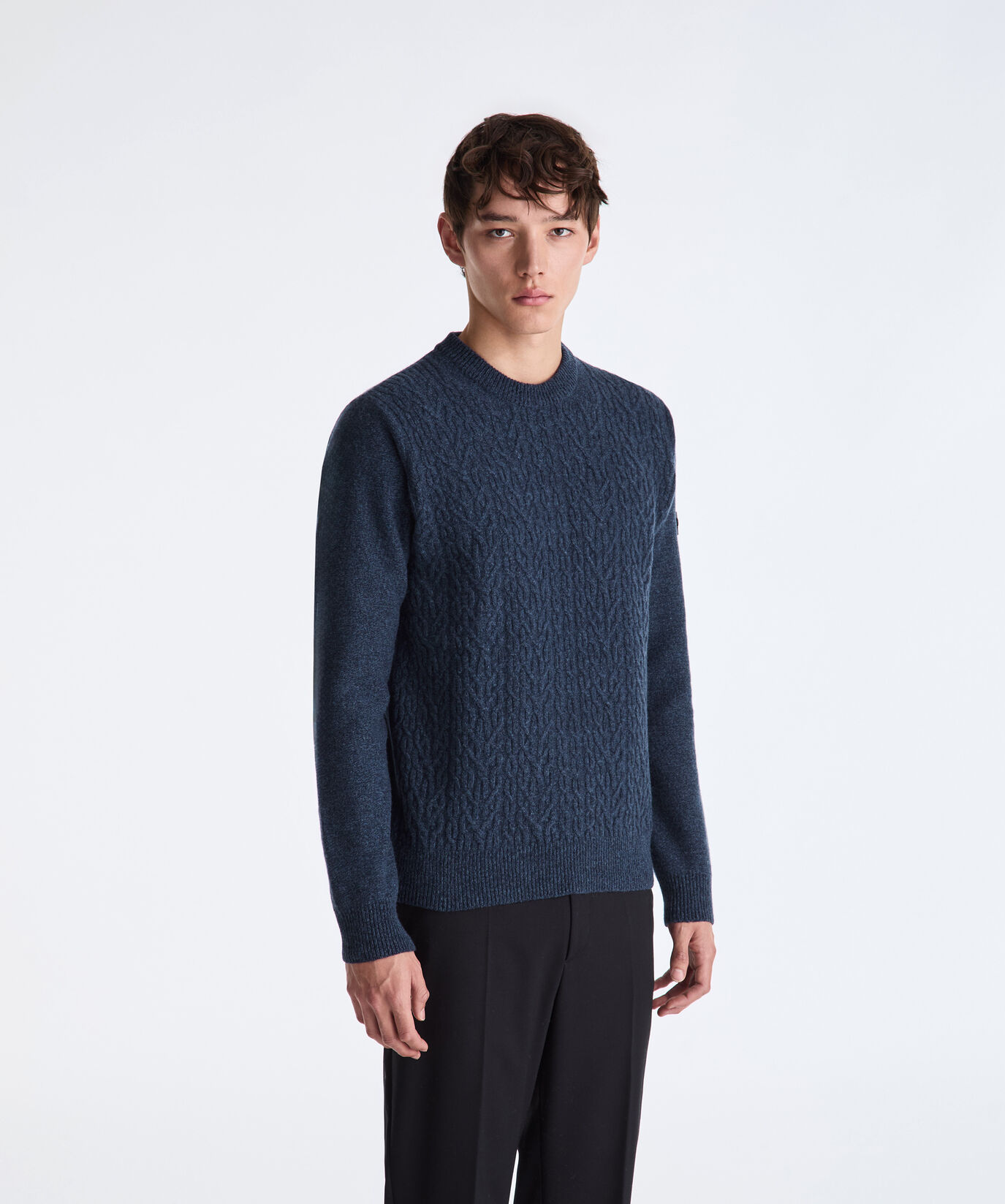 Moulin&egrave; Wool Cable Knit Sweater  Peuterey - large image number 1