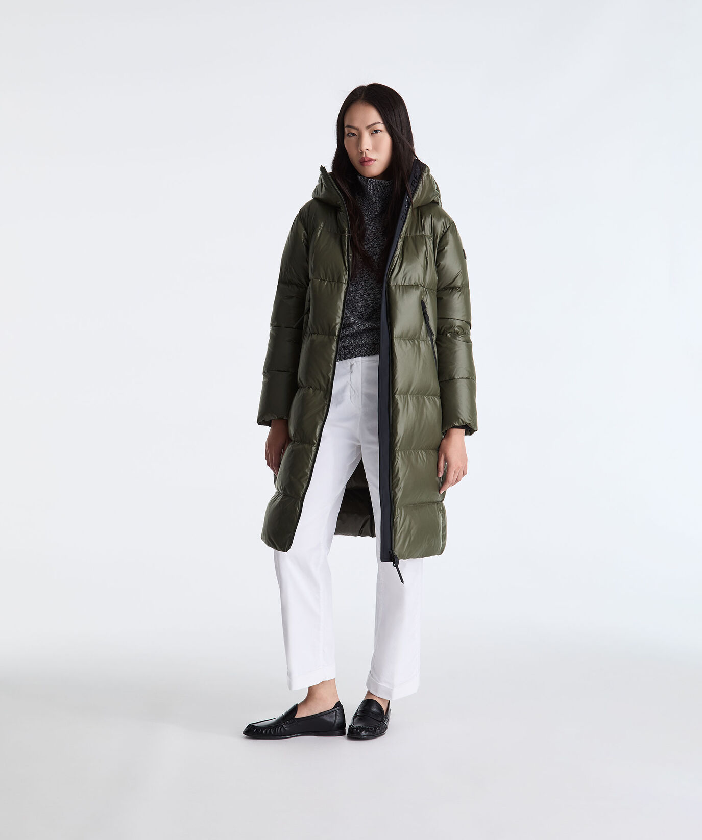 Long Shiny Nylon Down Jacket  Peuterey - large image number 0