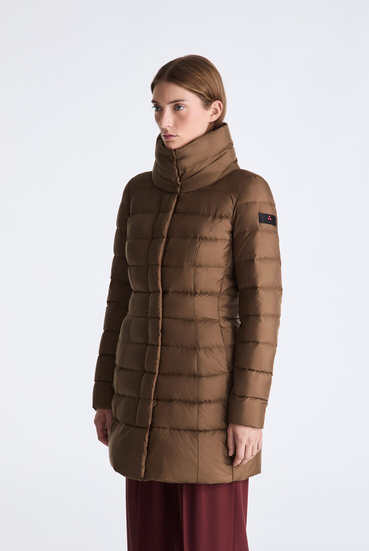 Lange schmale Daunenjacke mit hohem Kragen  Peuterey - medium