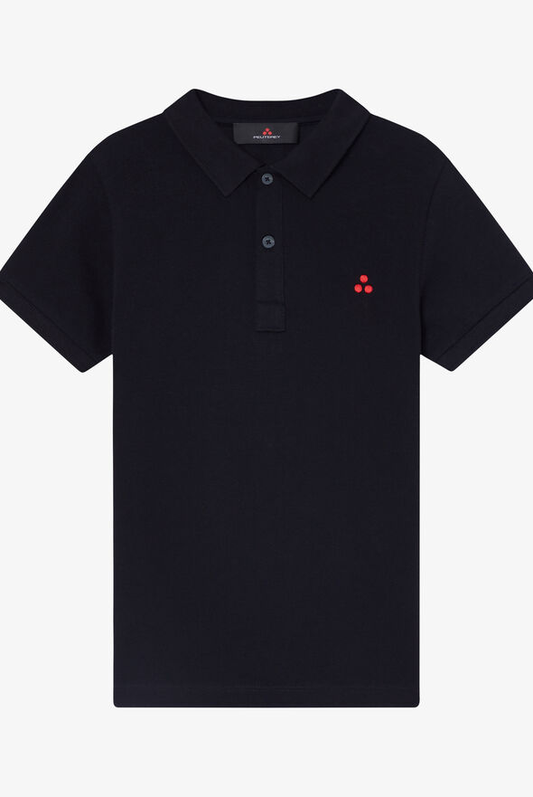 Polo en coton avec logo brod&eacute;  Peuterey - medium