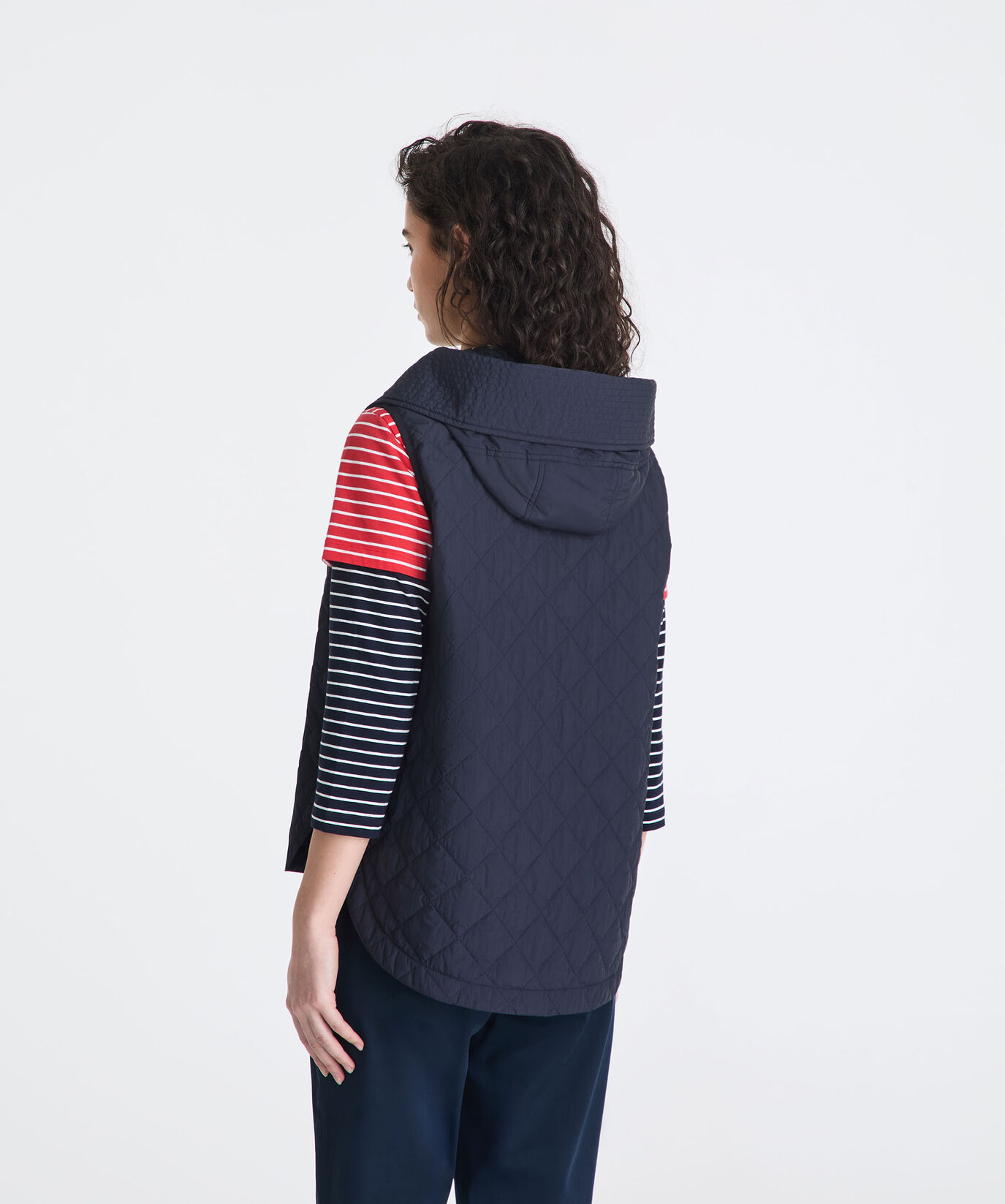 Padded vest with hood  Peuterey - large