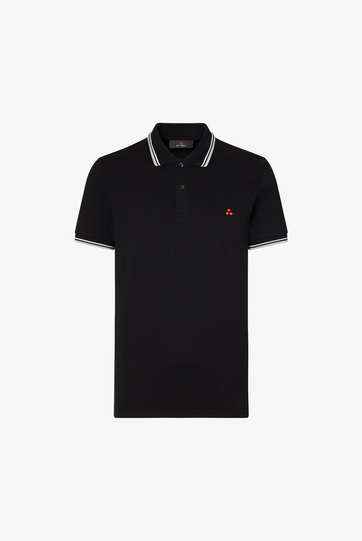 Polo en piqu&eacute; stretch de coton  Peuterey - still-fondo-neutro