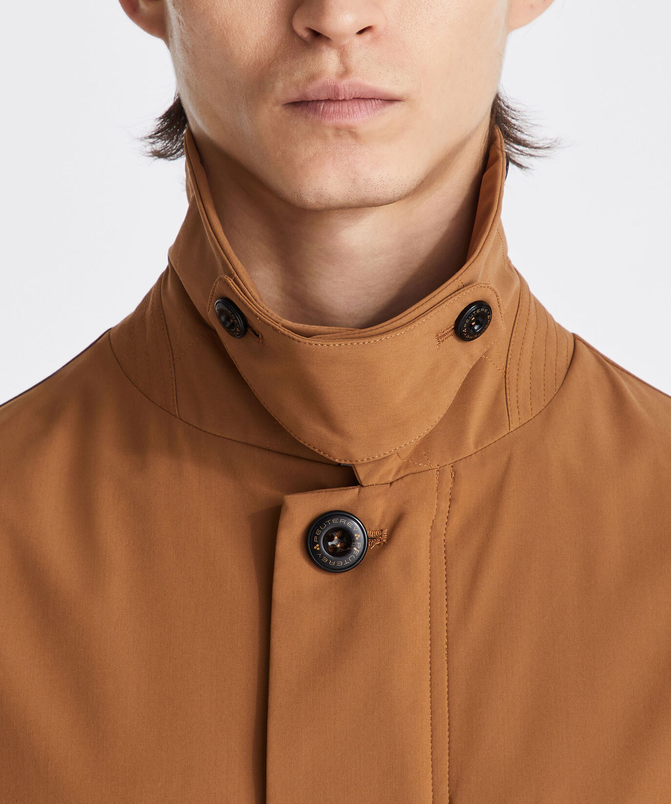 Matt poplin technical trench coat  Peuterey - large