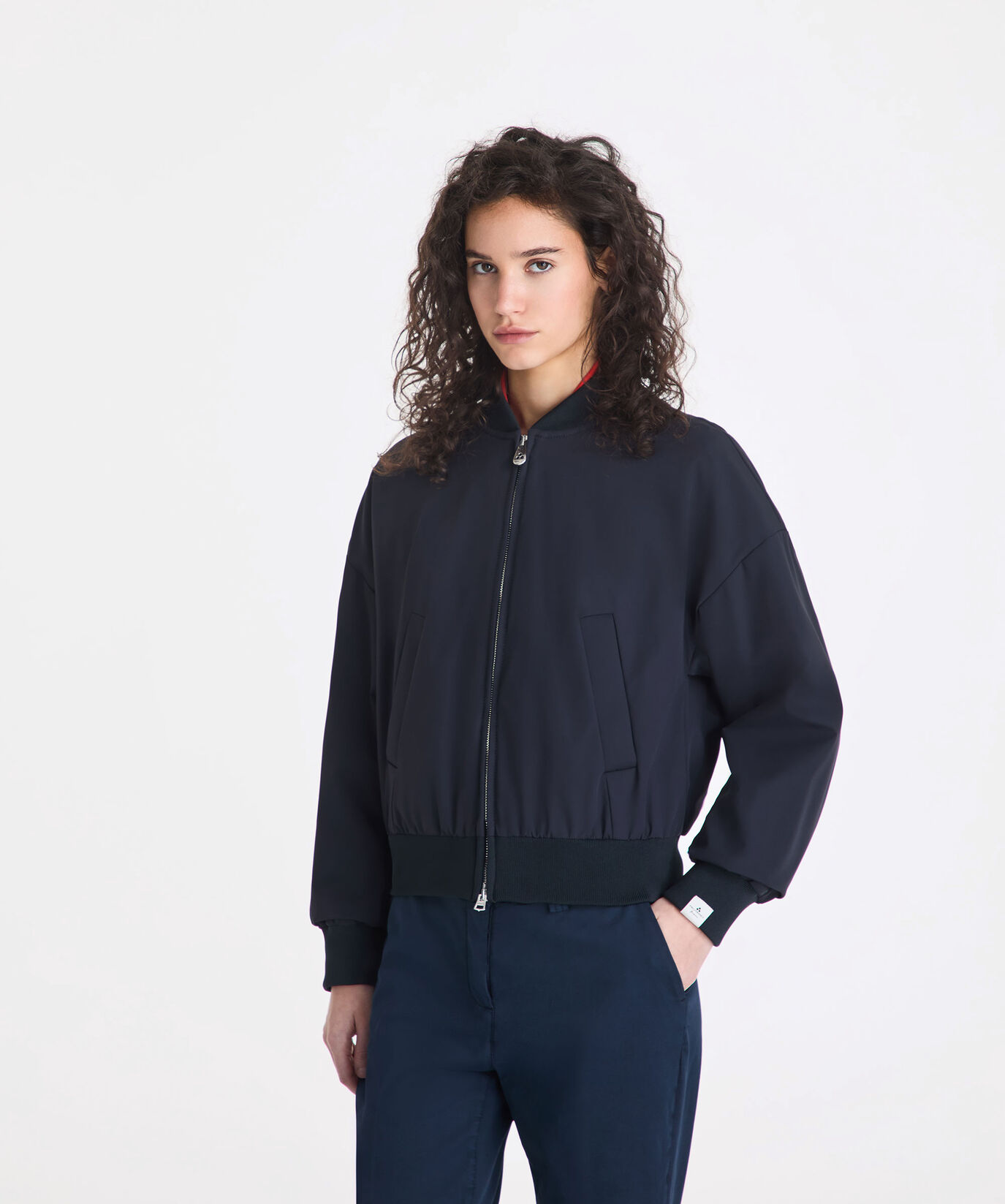 Kurze Bomberjacke aus Scuba-Nylon  Peuterey - large image number 1