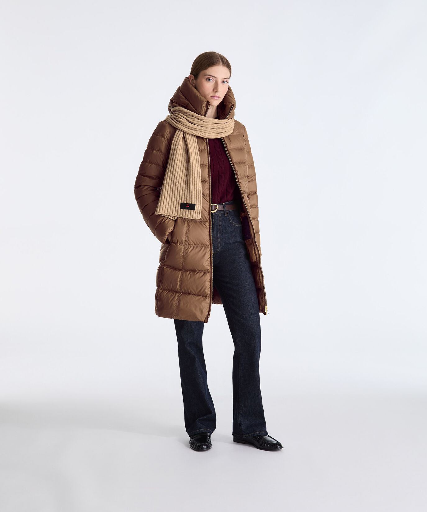 Long Down Jacket with Contoured Quilting  Peuterey - large image number 0