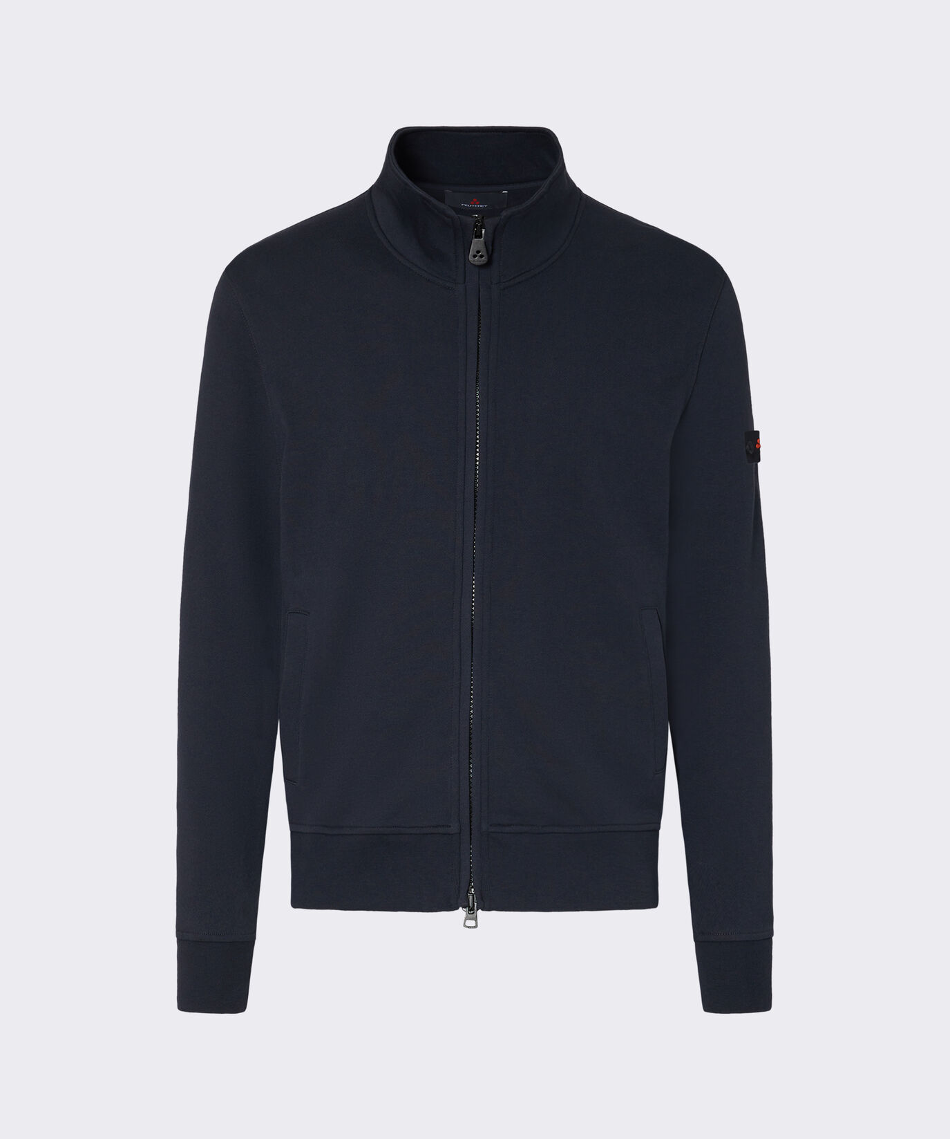 Sweat-shirt avec col montant et fermeture zipp&eacute;e int&eacute;grale  Peuterey - large