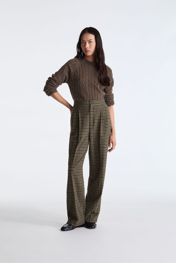 Wool Cable Knit Sweater  Peuterey - medium