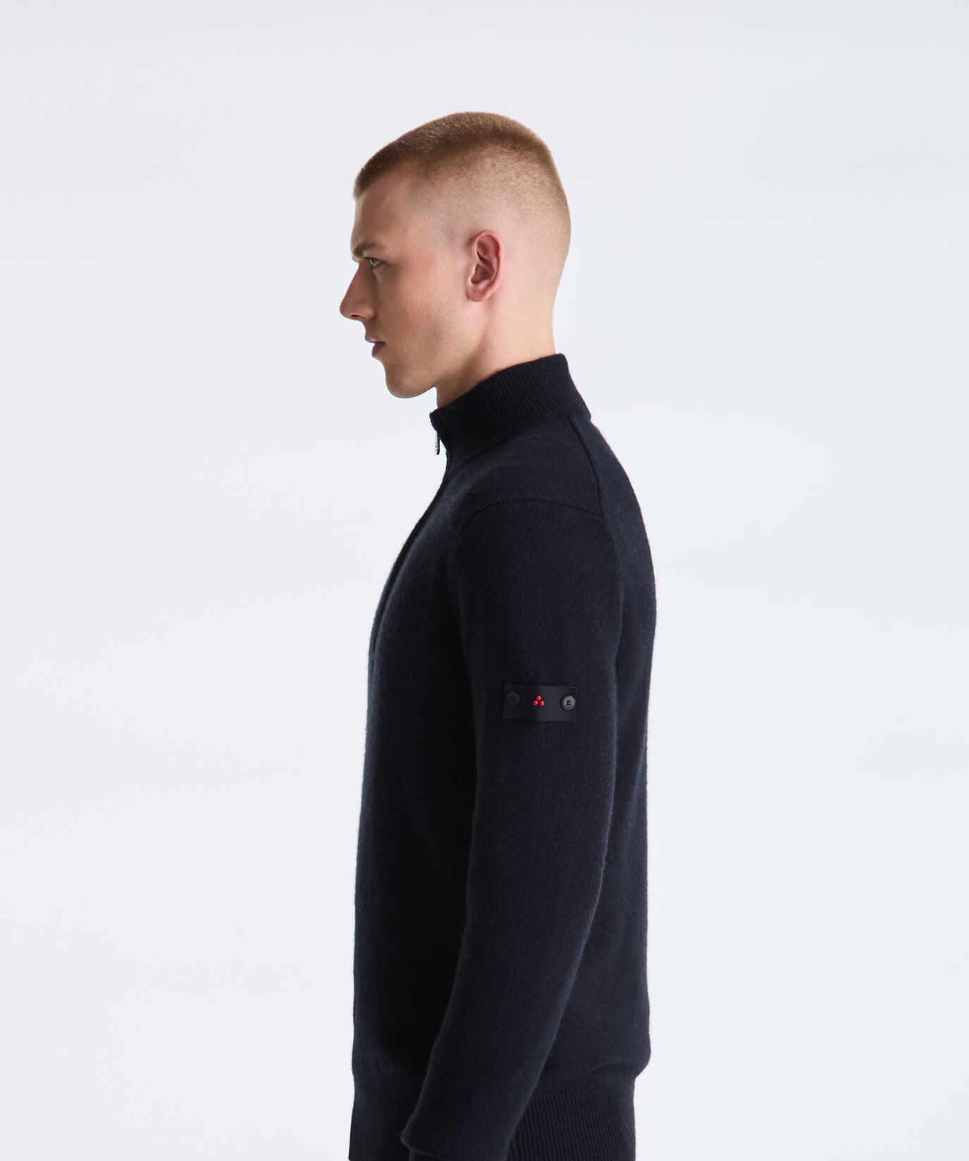 Yak Wool Sweater with Half Zip  Peuterey - large