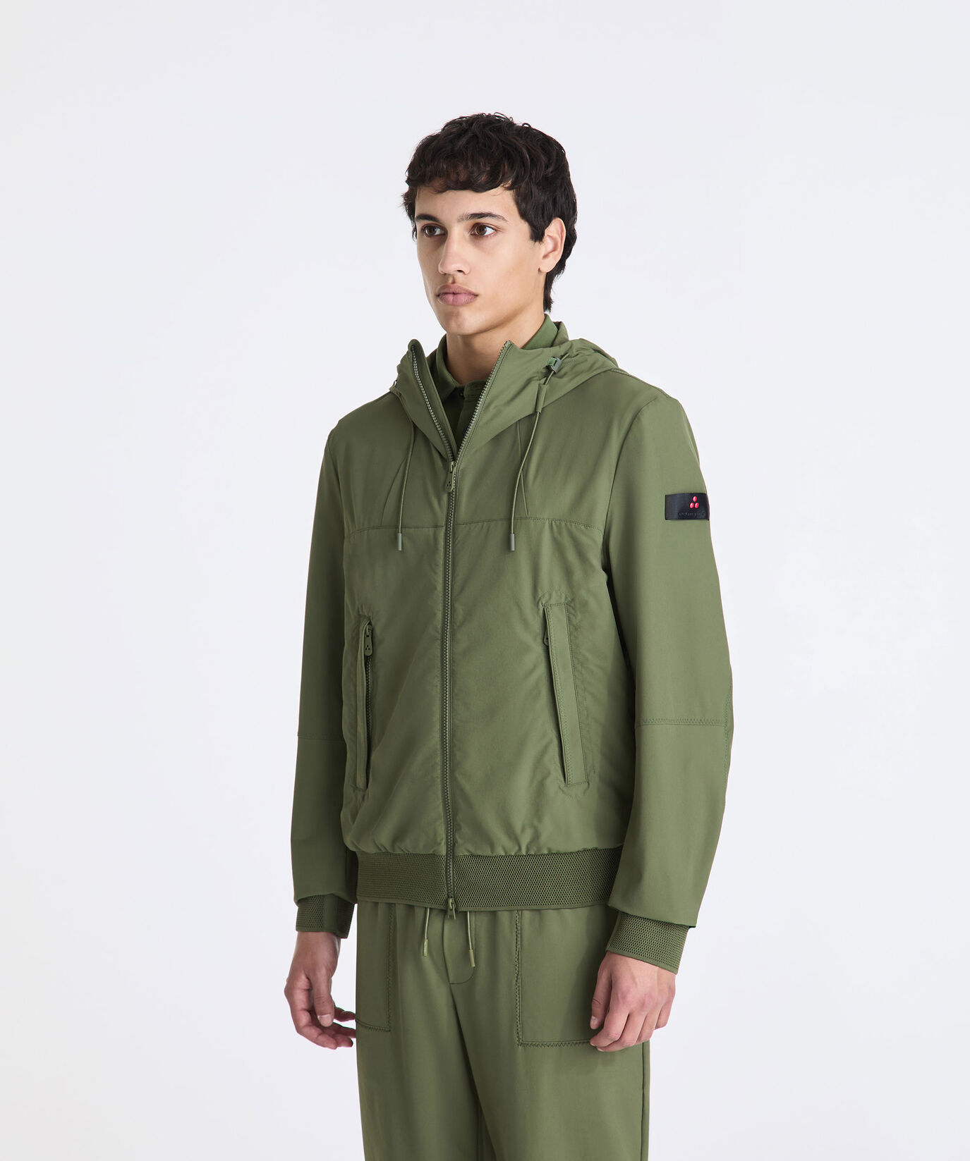 Veste hybrid &agrave; capuche  Peuterey - large image number 1