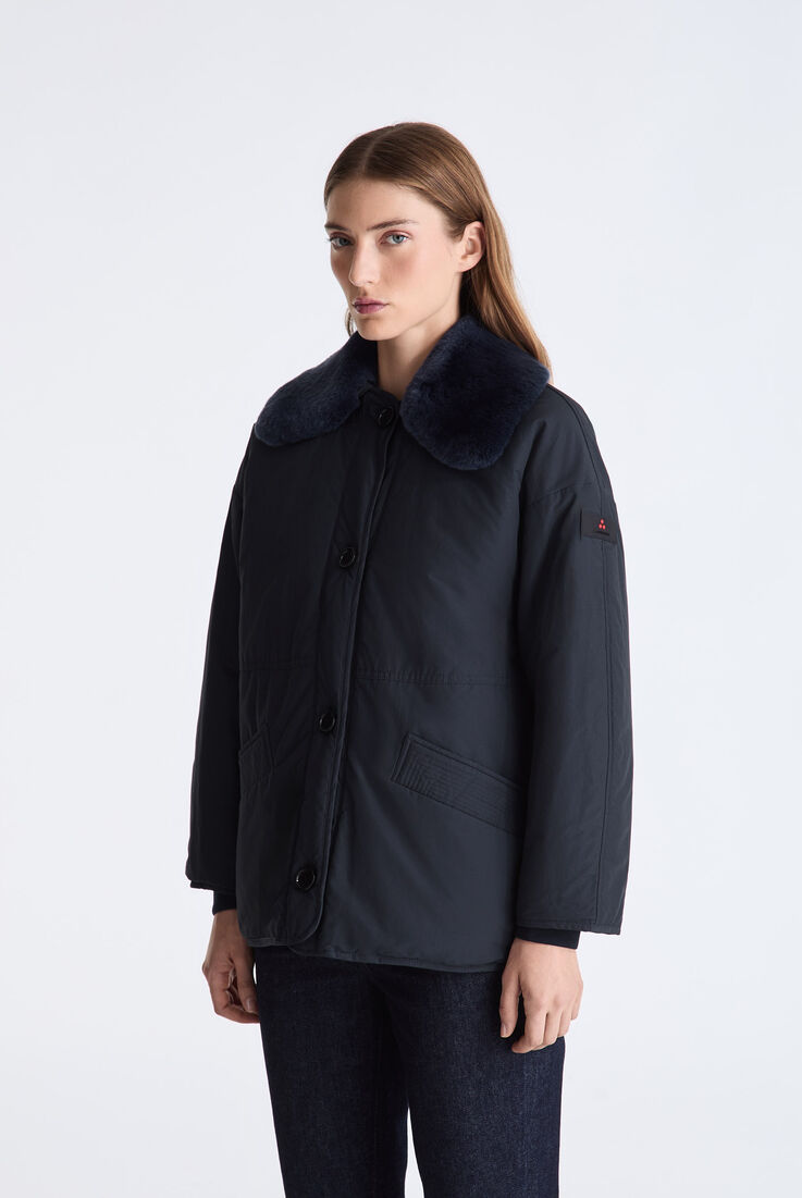 Reversible Jacket with Detachable Fur Collar  Peuterey - medium