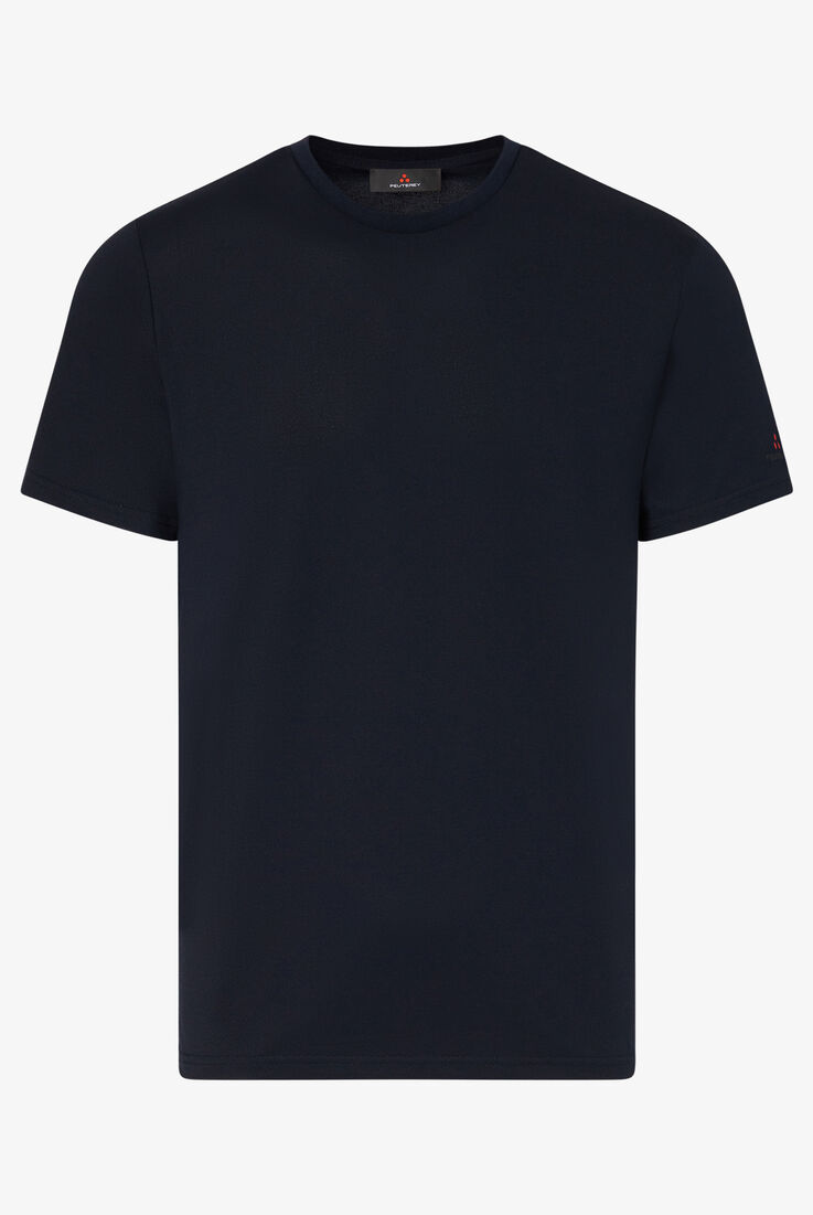 Stretch cotton and silk pique t-shirt  Peuterey - still-fondo-neutro