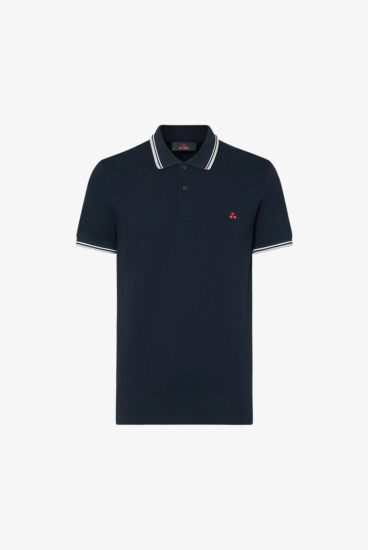 Stretch cotton pique polo shirt  Peuterey - still-fondo-neutro