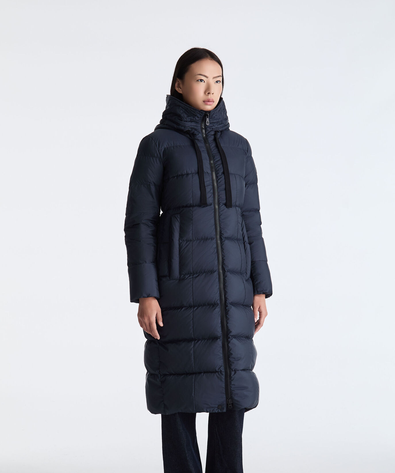 Recycled Polyester Long Down Jacket  Peuterey - large image number 1