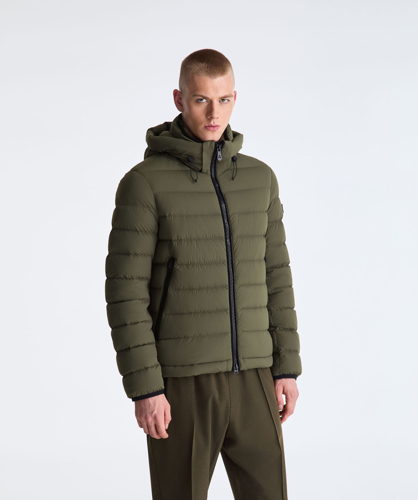 Stretch Fabric Down Jacket  Peuterey - large image number 1