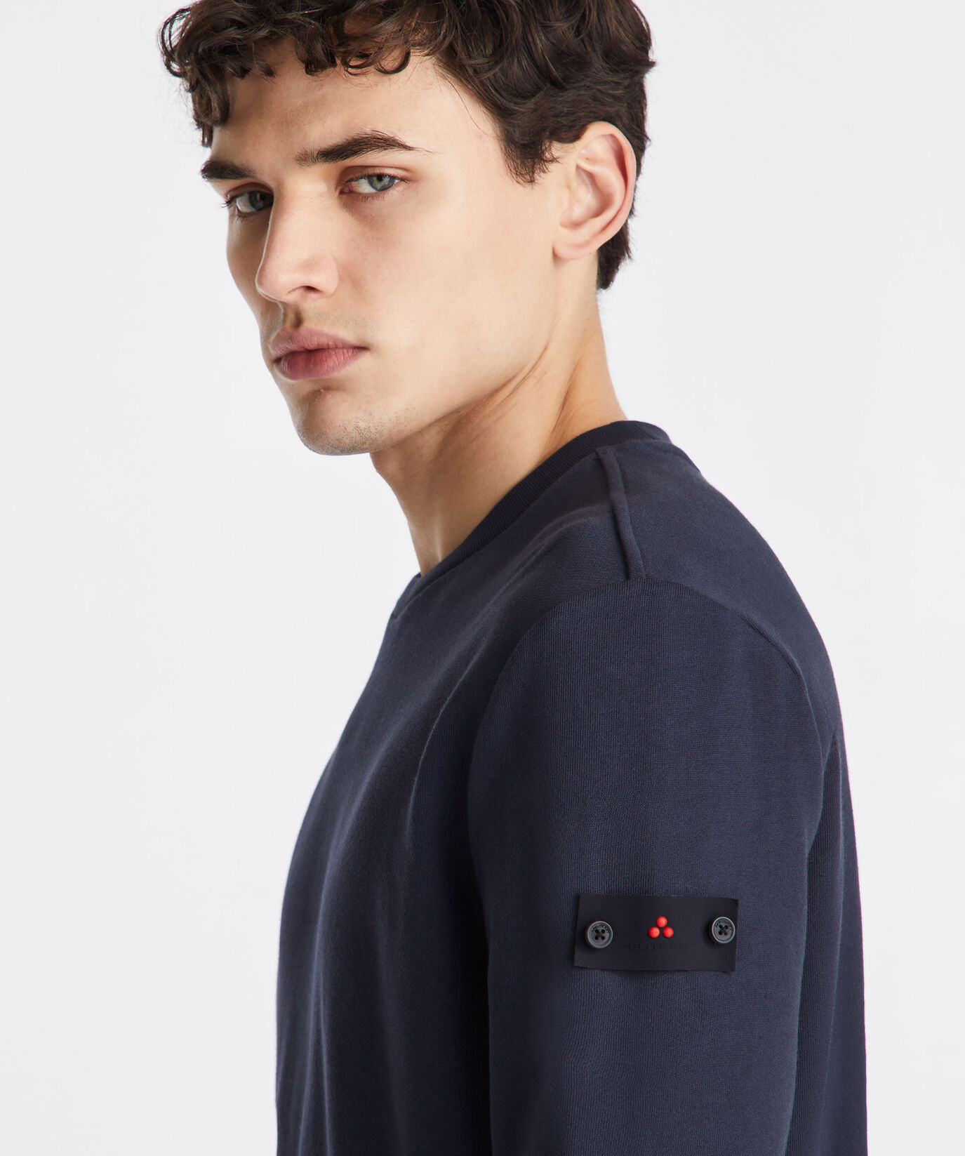 100% cotton crewneck sweatshirt  Peuterey - large