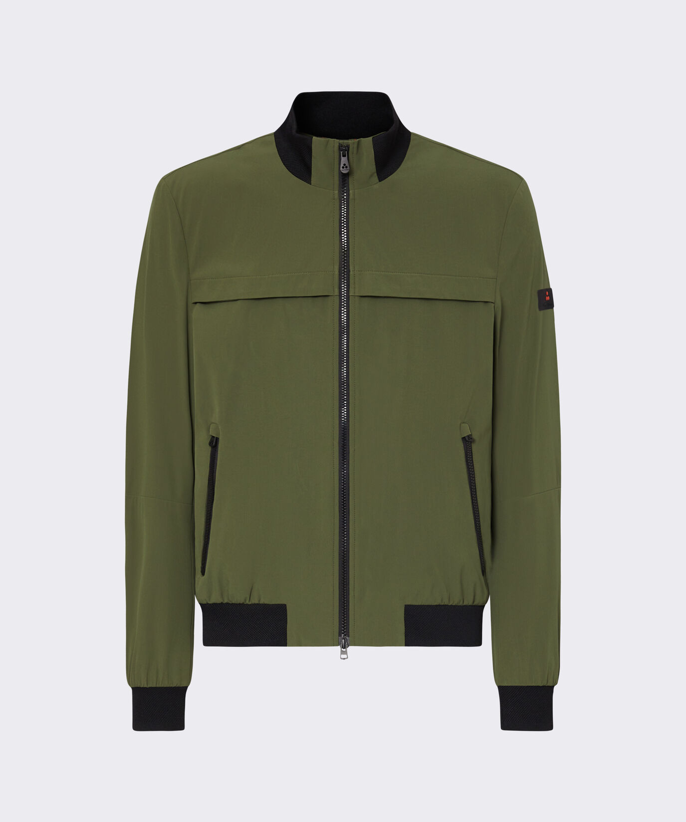 Blouson bomber stretch avec d&eacute;tails contrast&eacute;s  Peuterey - large