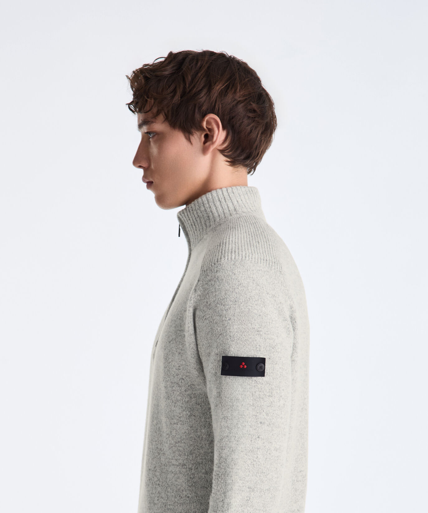 Moulin&eacute; Wool Sweater with Half Zip  Peuterey - large image number 2