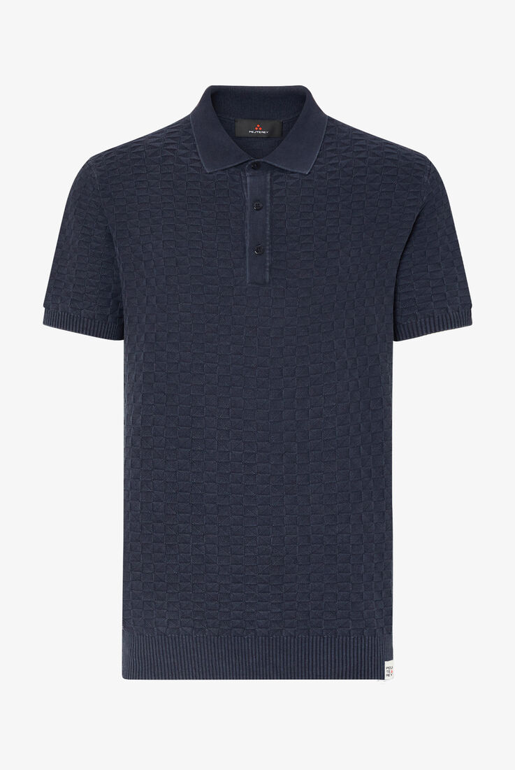 Polo con estampado geom&eacute;trico  Peuterey - still-fondo-neutro