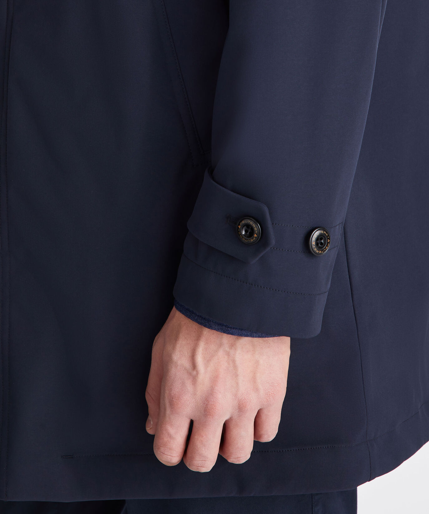 Matt poplin technical trench coat  Peuterey - large