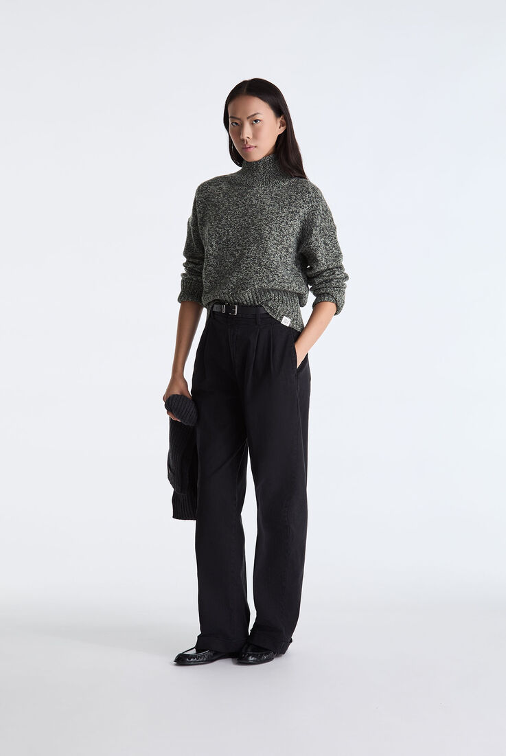 Moulin&eacute; Wool Knit Turtle-Neck Sweater  Peuterey - medium