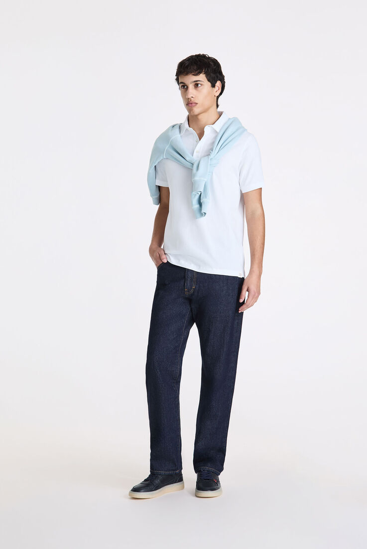 Stretch cotton jersey polo shirt  Peuterey - medium