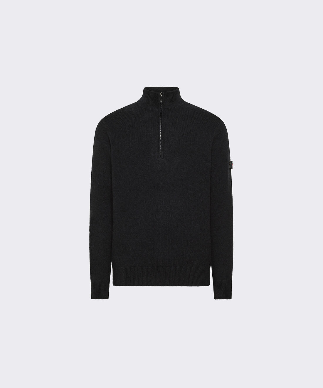 Yak Wool Sweater with Half Zip