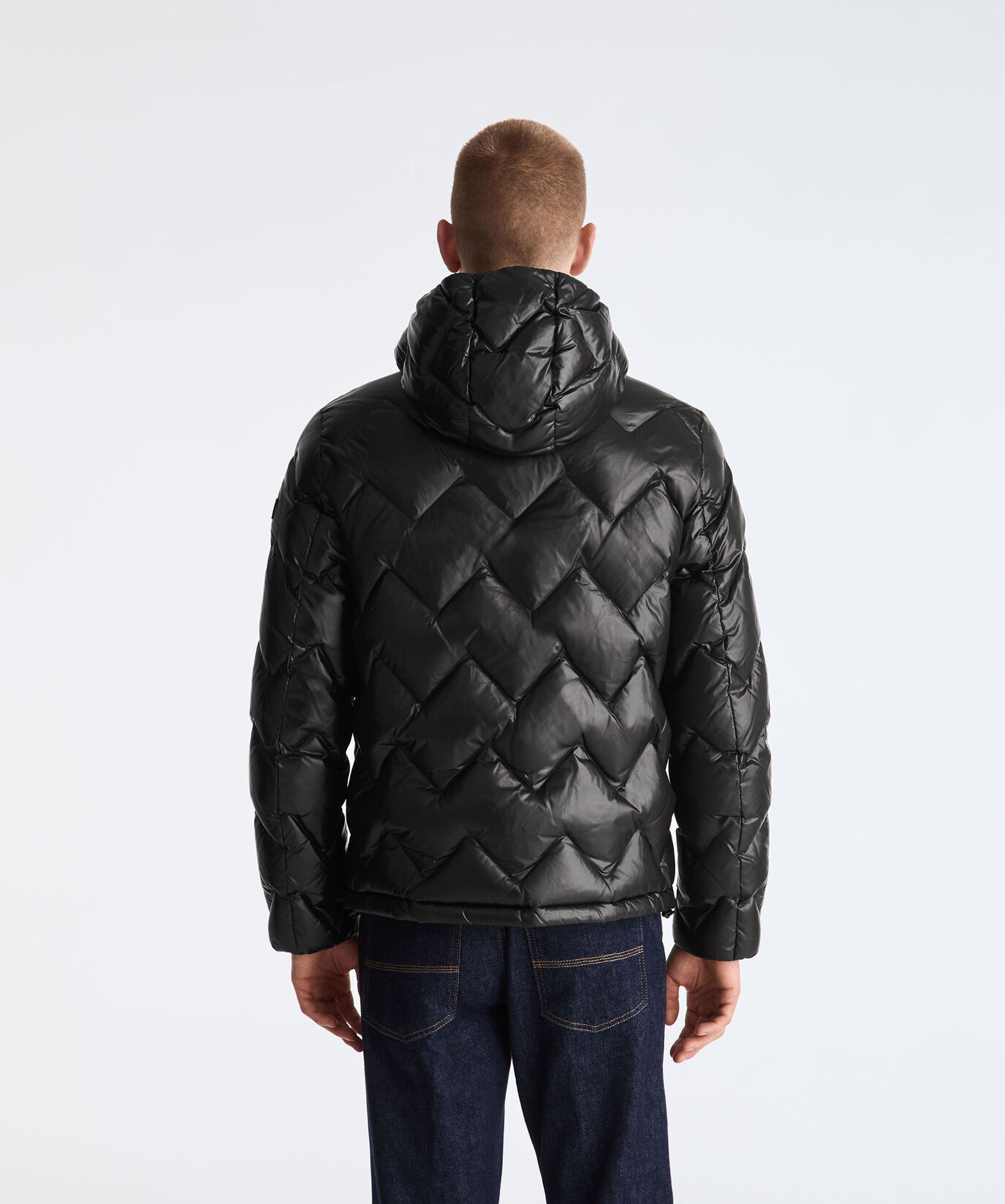 Chevron-Quilted Down Jacket  Peuterey - large
