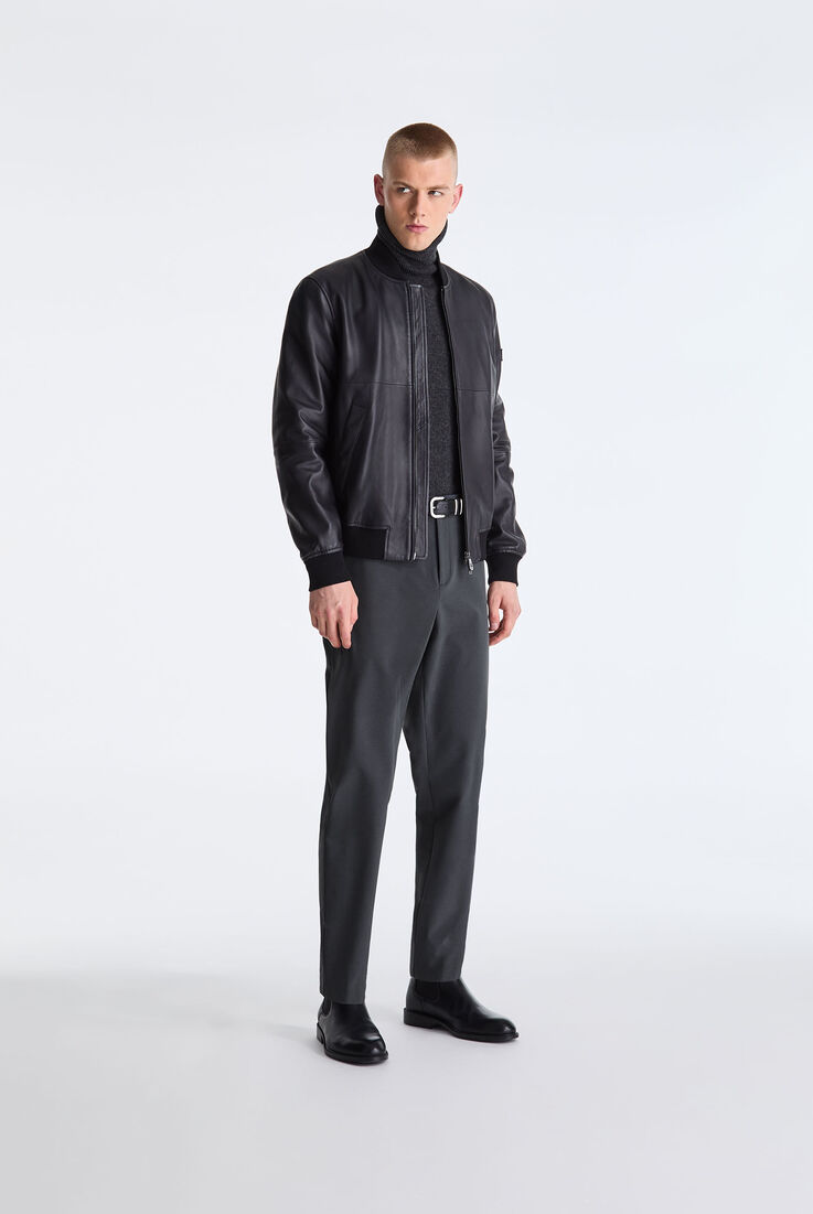 Nappa Leather Bomber Jacket  Peuterey - medium