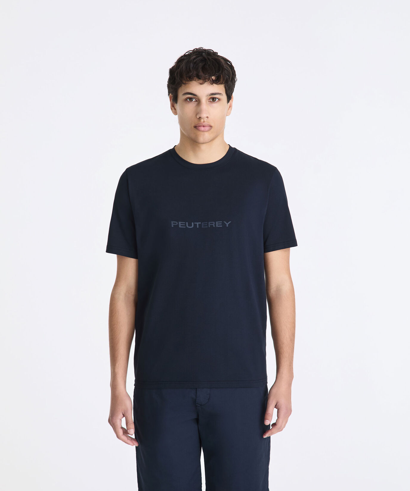 T-shirt with heat-taped lettering  Peuterey - large image number 1
