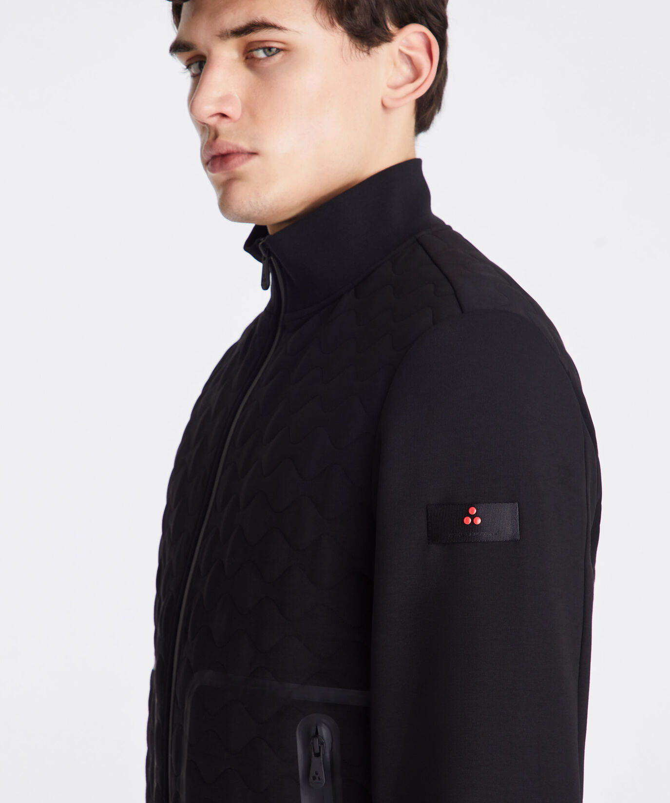 Bomber jacket with wave quilting  Peuterey - large