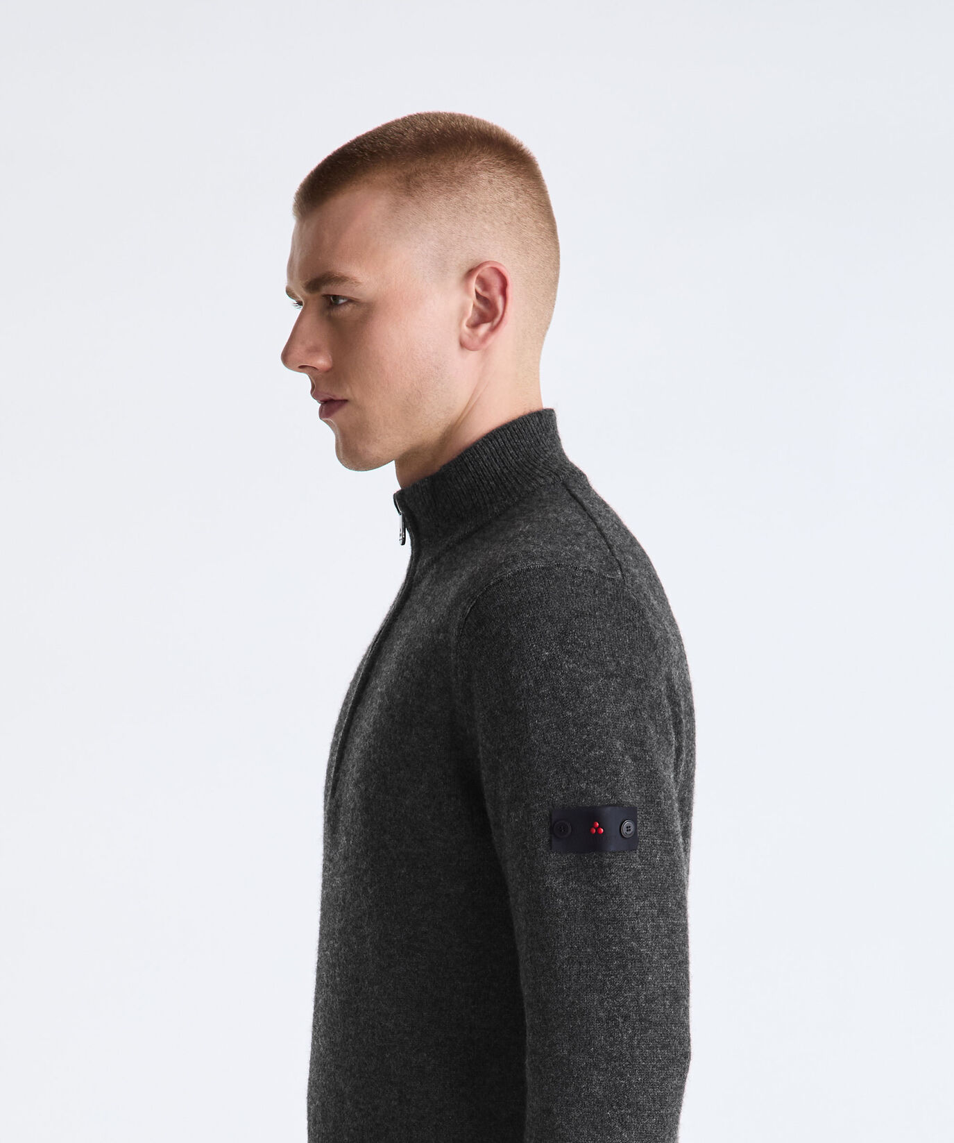 Yak Wool Sweater with Half Zip  Peuterey - large