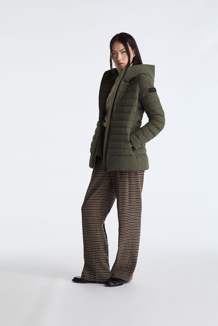 Narrow-Groove Hooded Down Jacket  Peuterey - medium