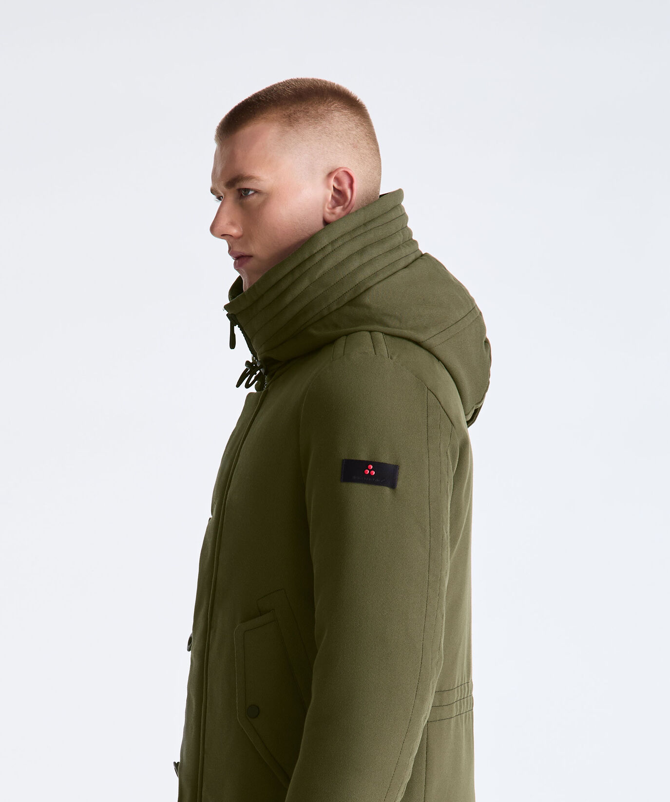 Funktionaler Parka mit Pelzbesatz  Peuterey - large