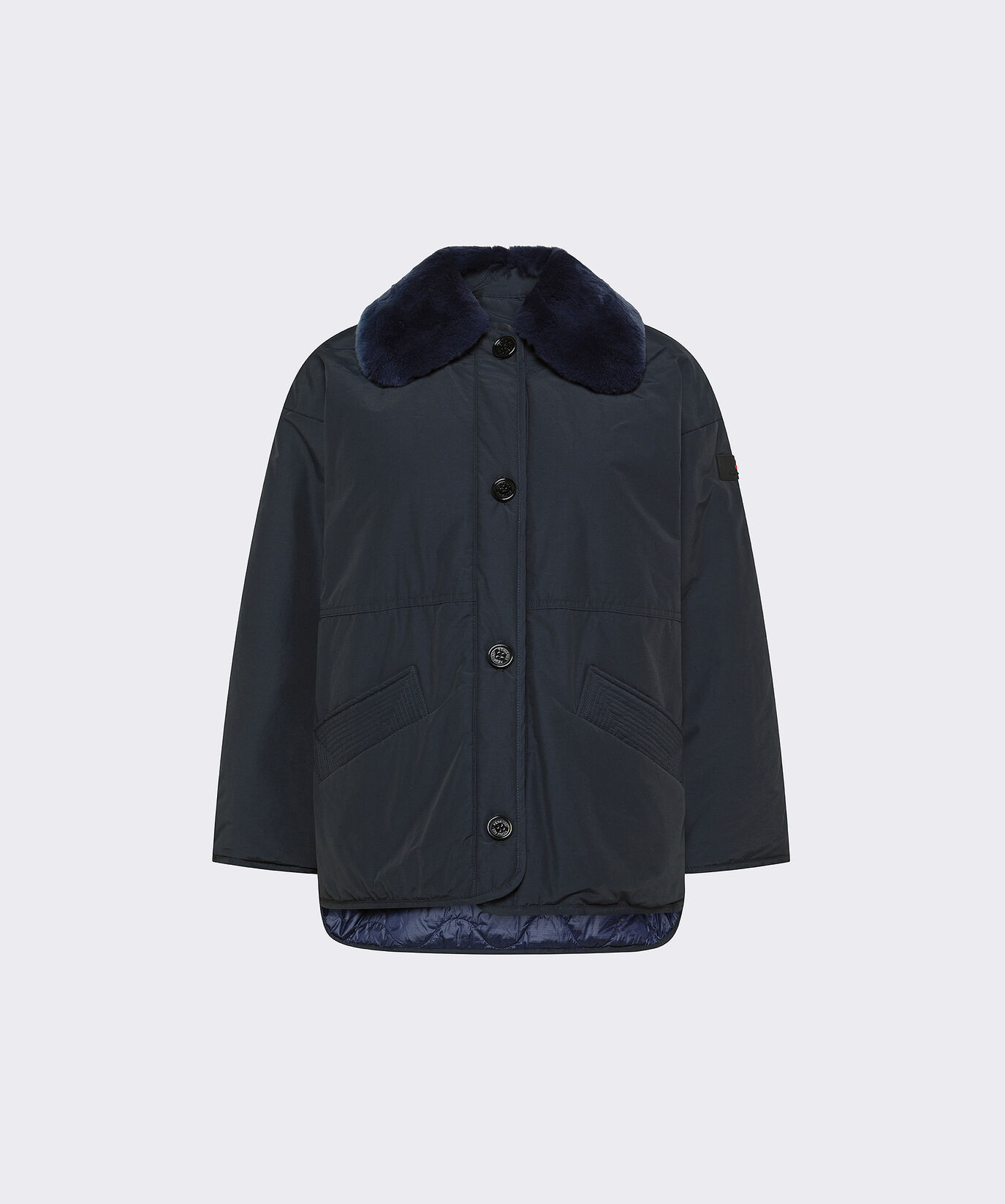 Reversible Jacket with Detachable Fur Collar  Peuterey - large image number 0