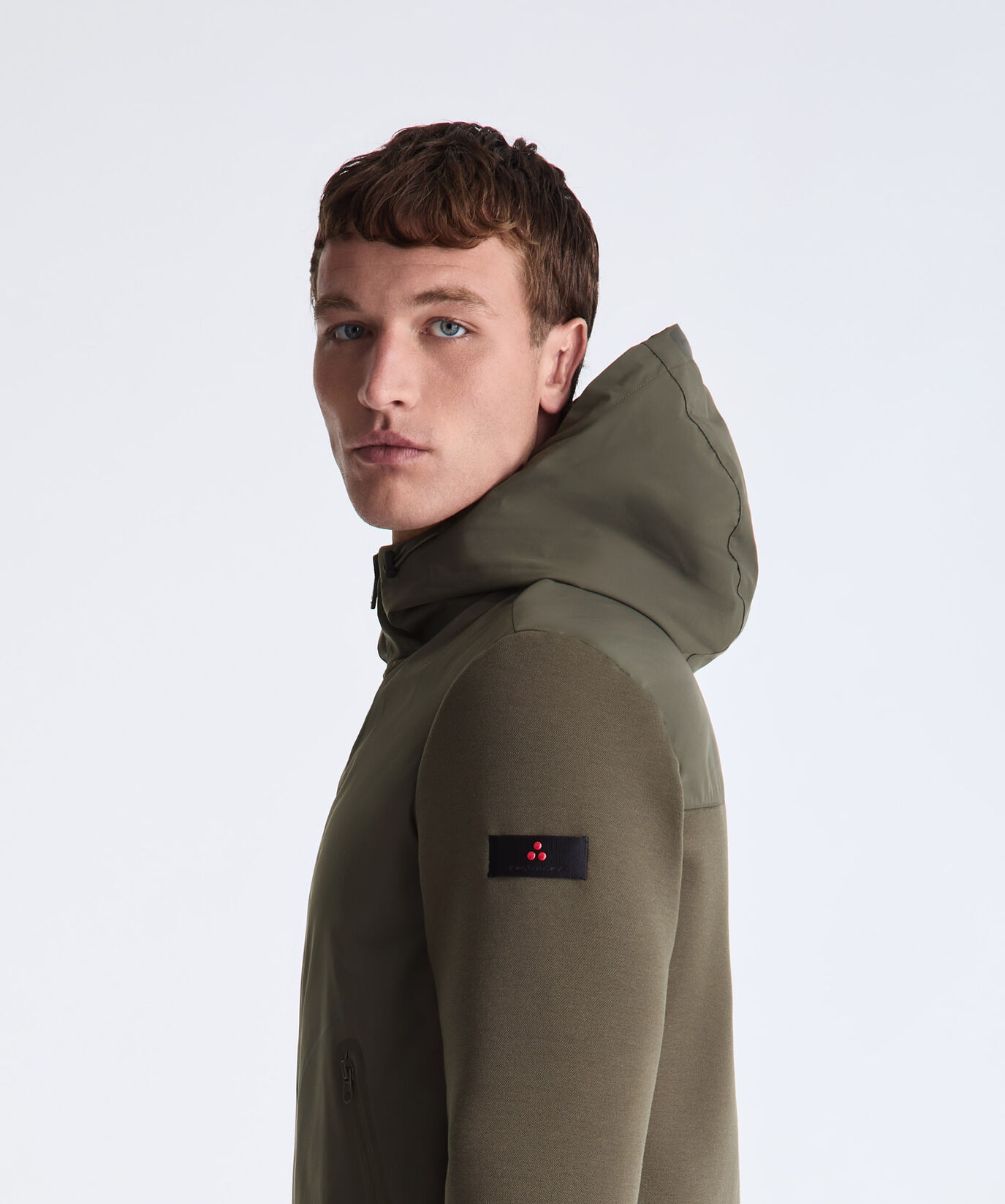 Hybrid Double-Fabric Padded Sweatshirt  Peuterey - large