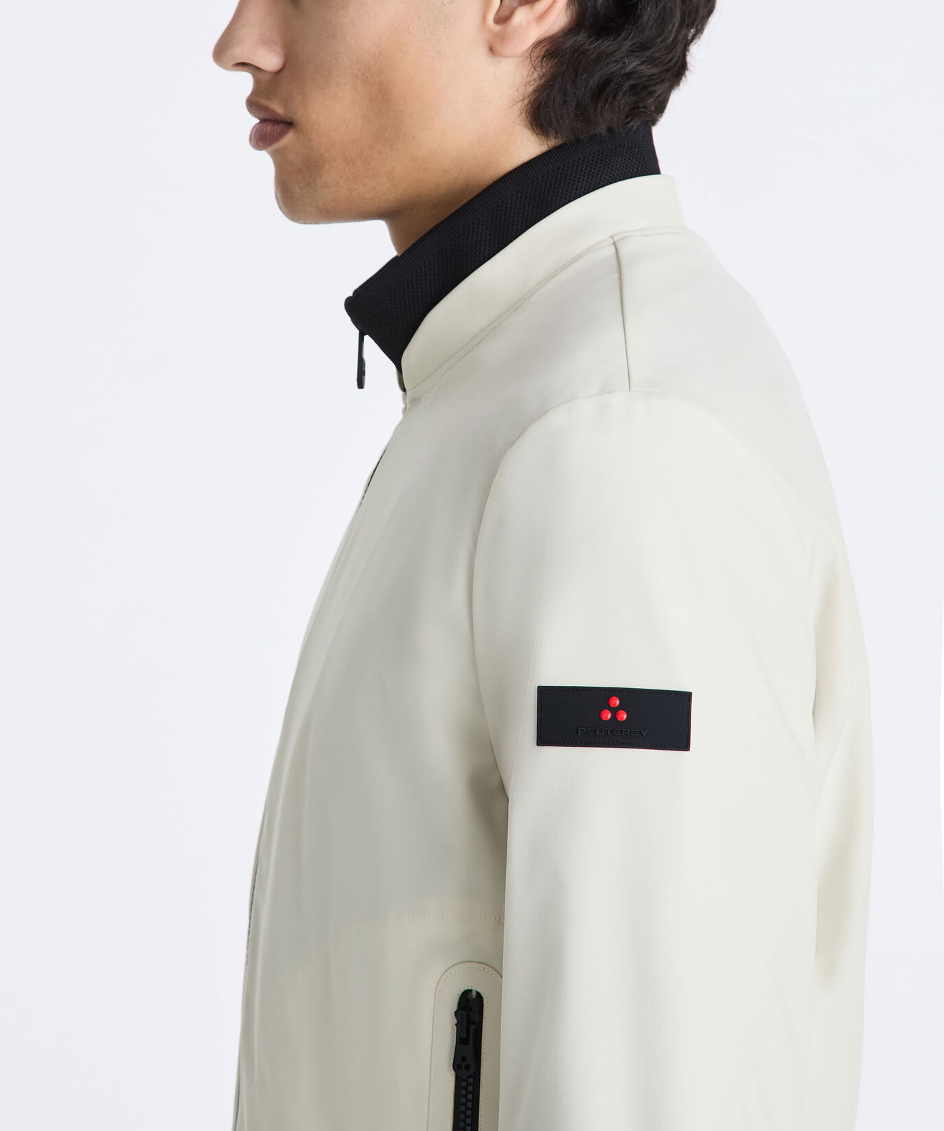 Bomber jacket with contrasting black details  Peuterey - large