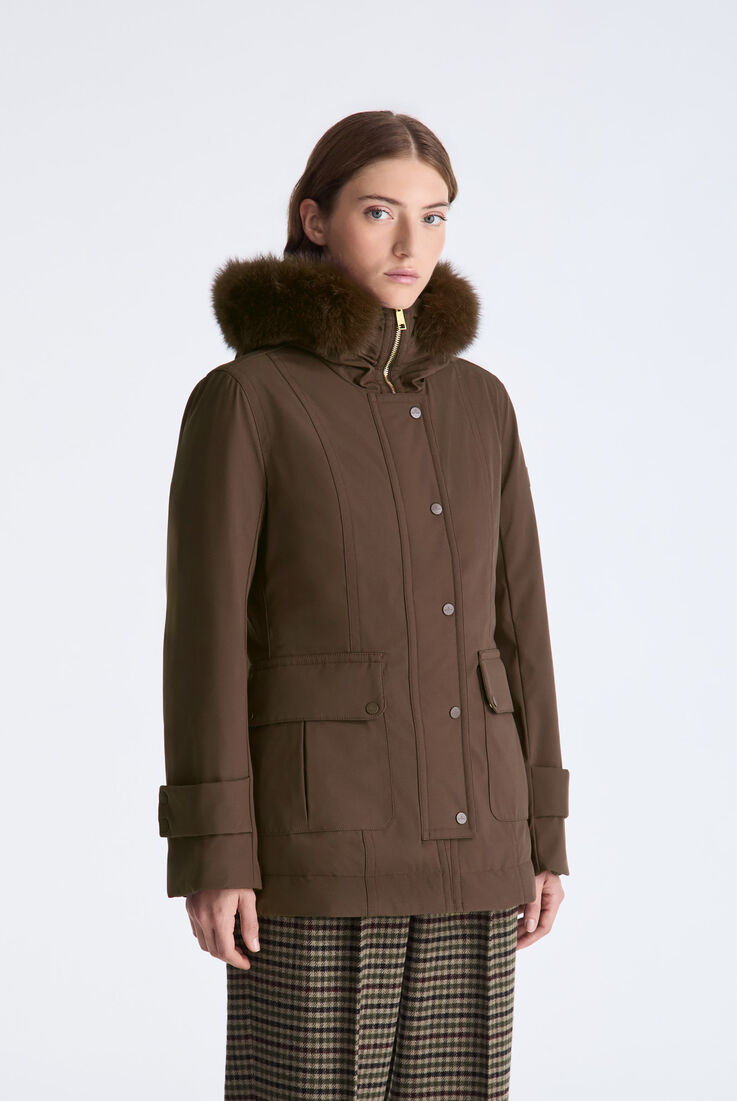 Veste courte avec fourrure de renard  Peuterey - medium