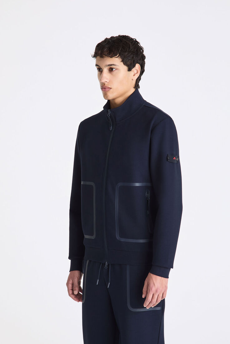 Sweatshirt with pockets with rubberized taping  Peuterey - medium