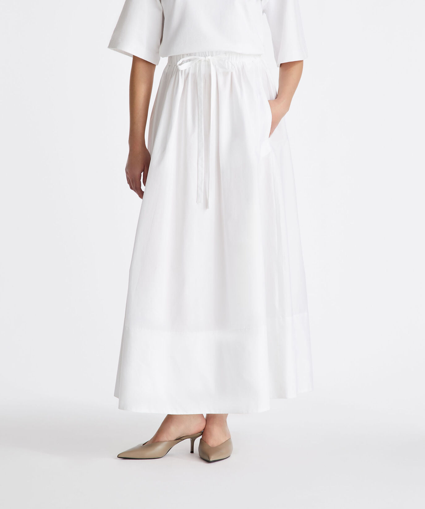 Jupe longue en coton  Peuterey - large image number 1