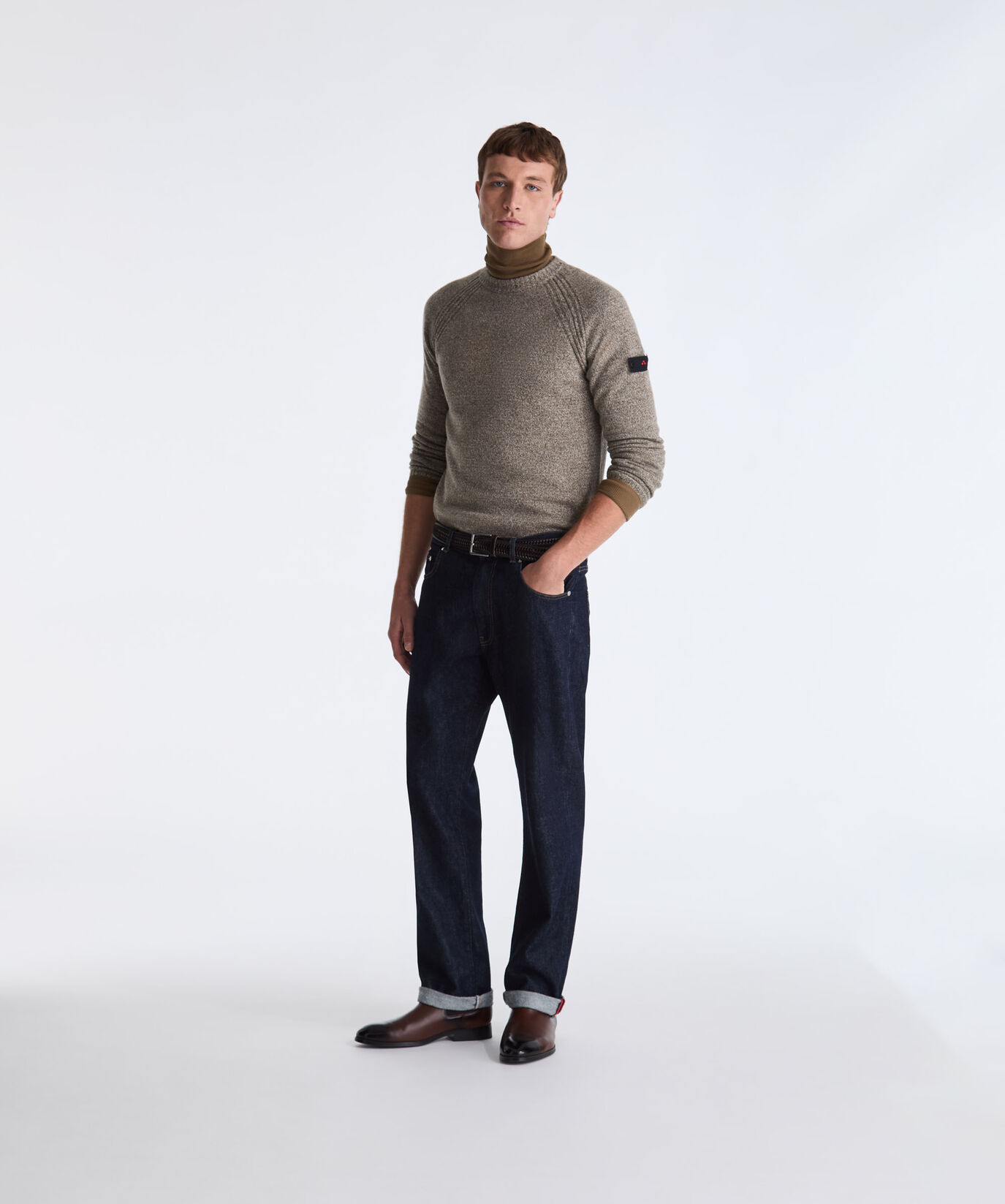 Moulin&eacute; Wool Blend Knit Sweater  Peuterey - large image number 0