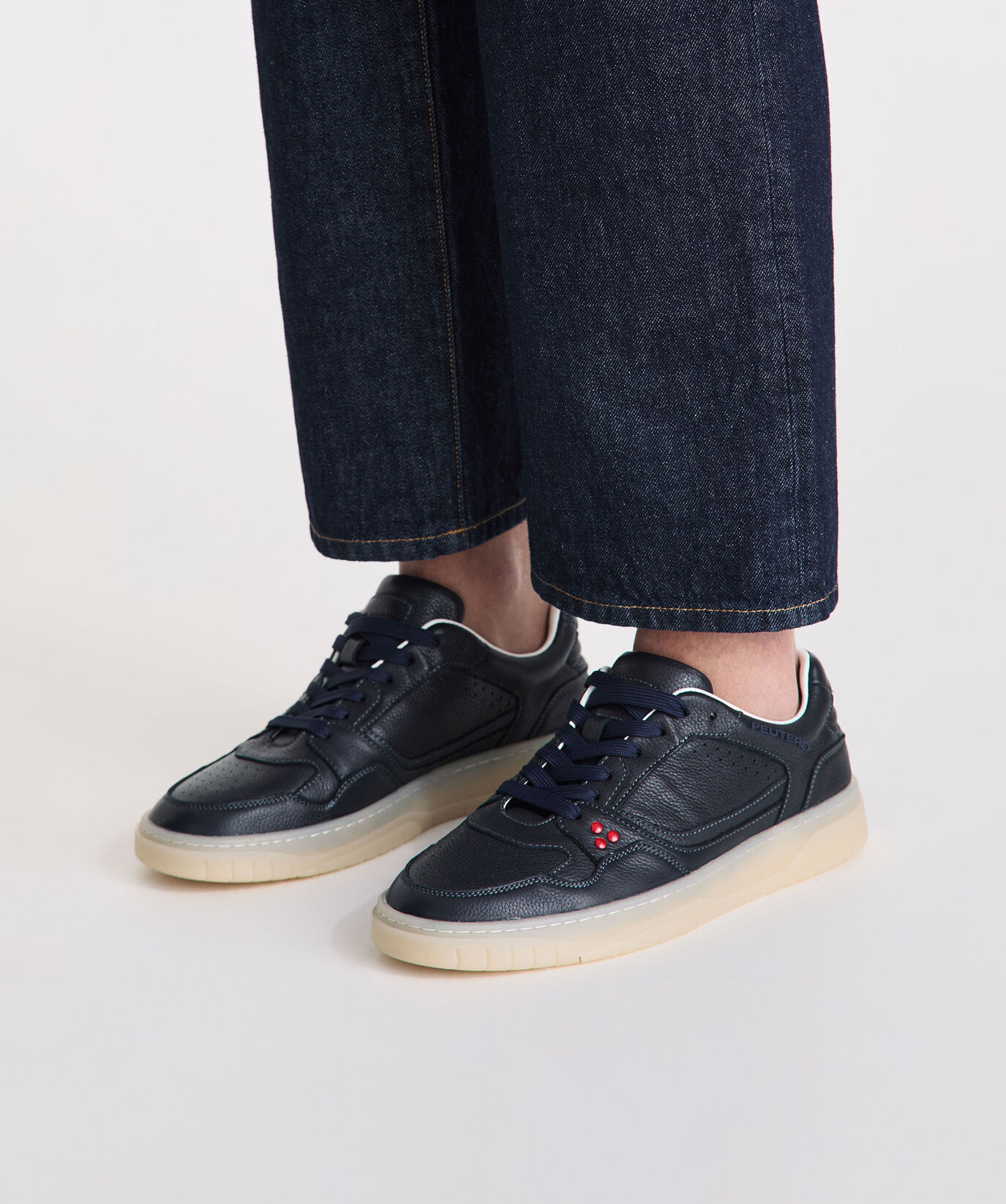 Leather and suede trainers  Peuterey - large image number 0