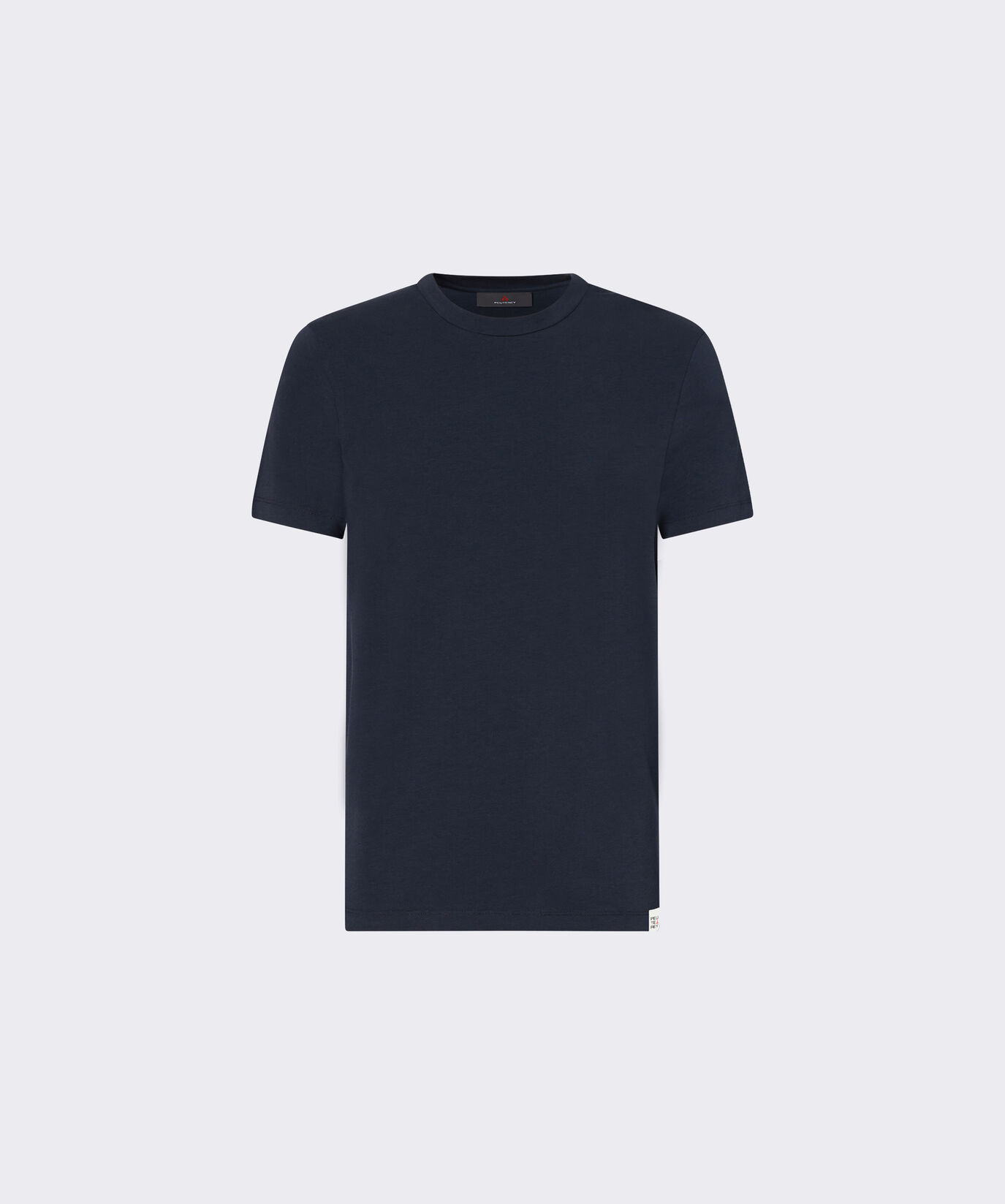 T-Shirt aus Baumwollstretch mit Printlogo  Peuterey - large