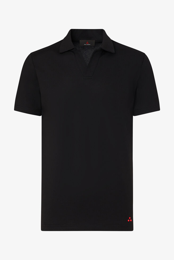 Cotton pique knit polo shirt  Peuterey - still-fondo-neutro