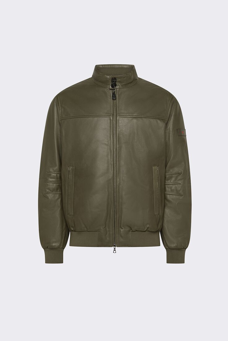 Aged Leather Bomber Jacket  Peuterey - medium