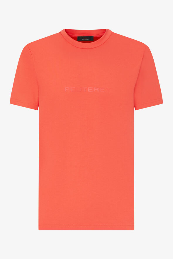 T-shirt avec lettrage thermocoll&eacute;  Peuterey - still-fondo-neutro