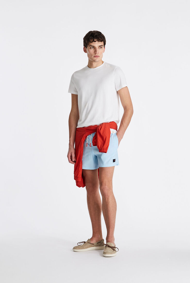 T-shirt in cotone stretch e logo stampato  Peuterey - medium