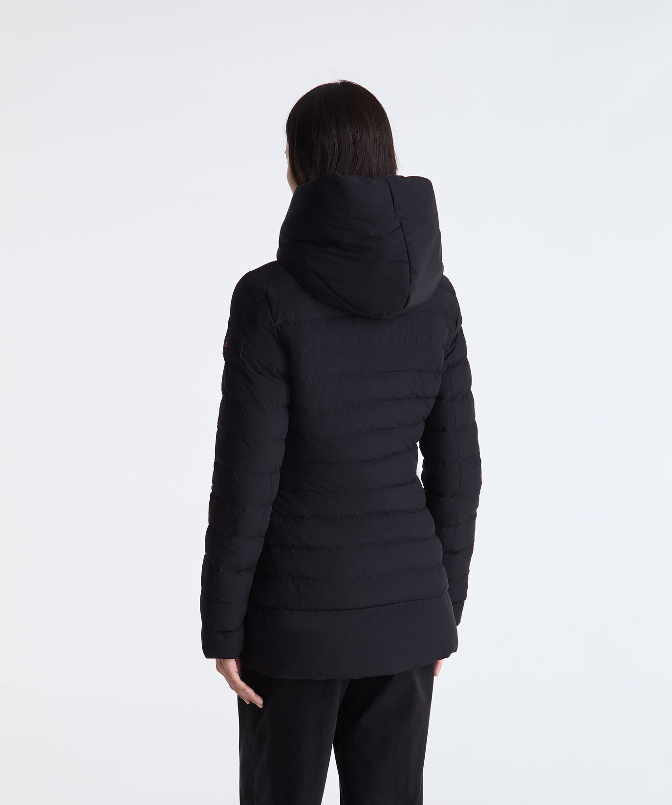 Narrow-Groove Hooded Down Jacket  Peuterey - large