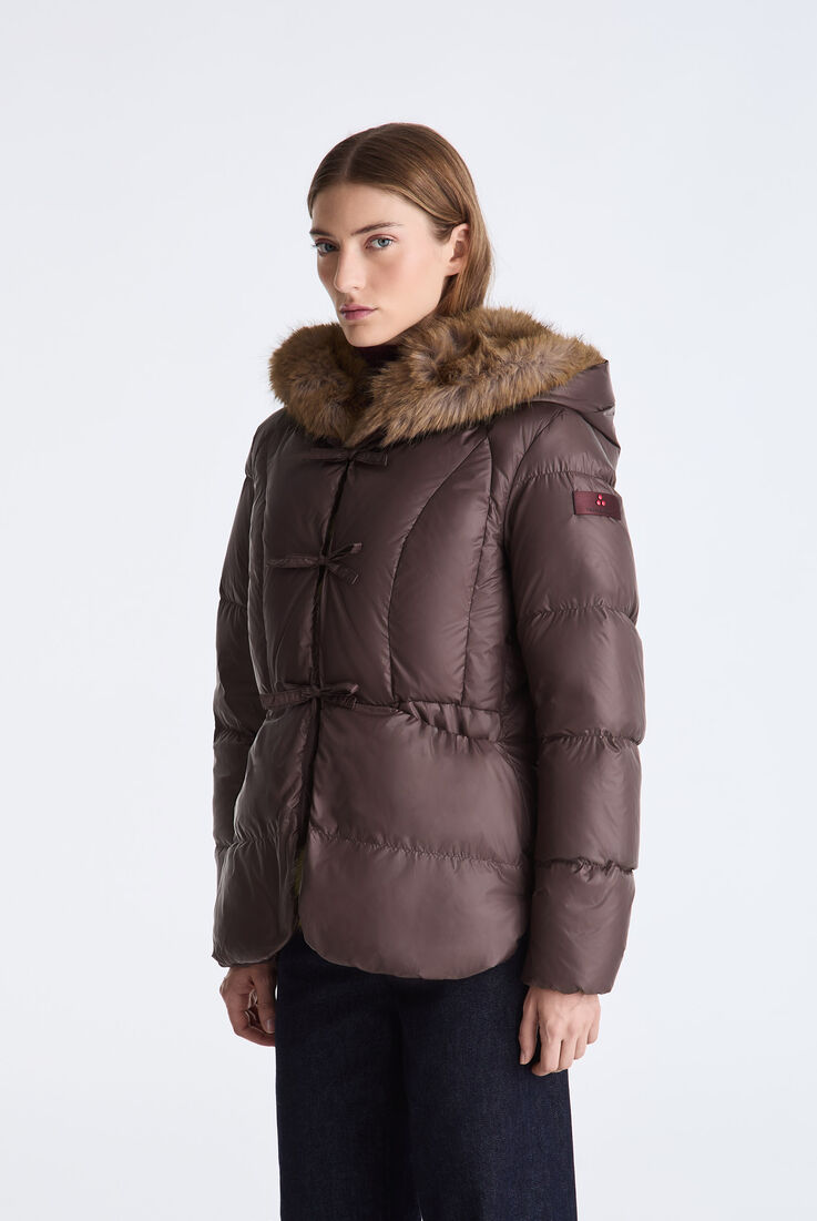Down Jacket with Faux Fur Lining  Peuterey - medium