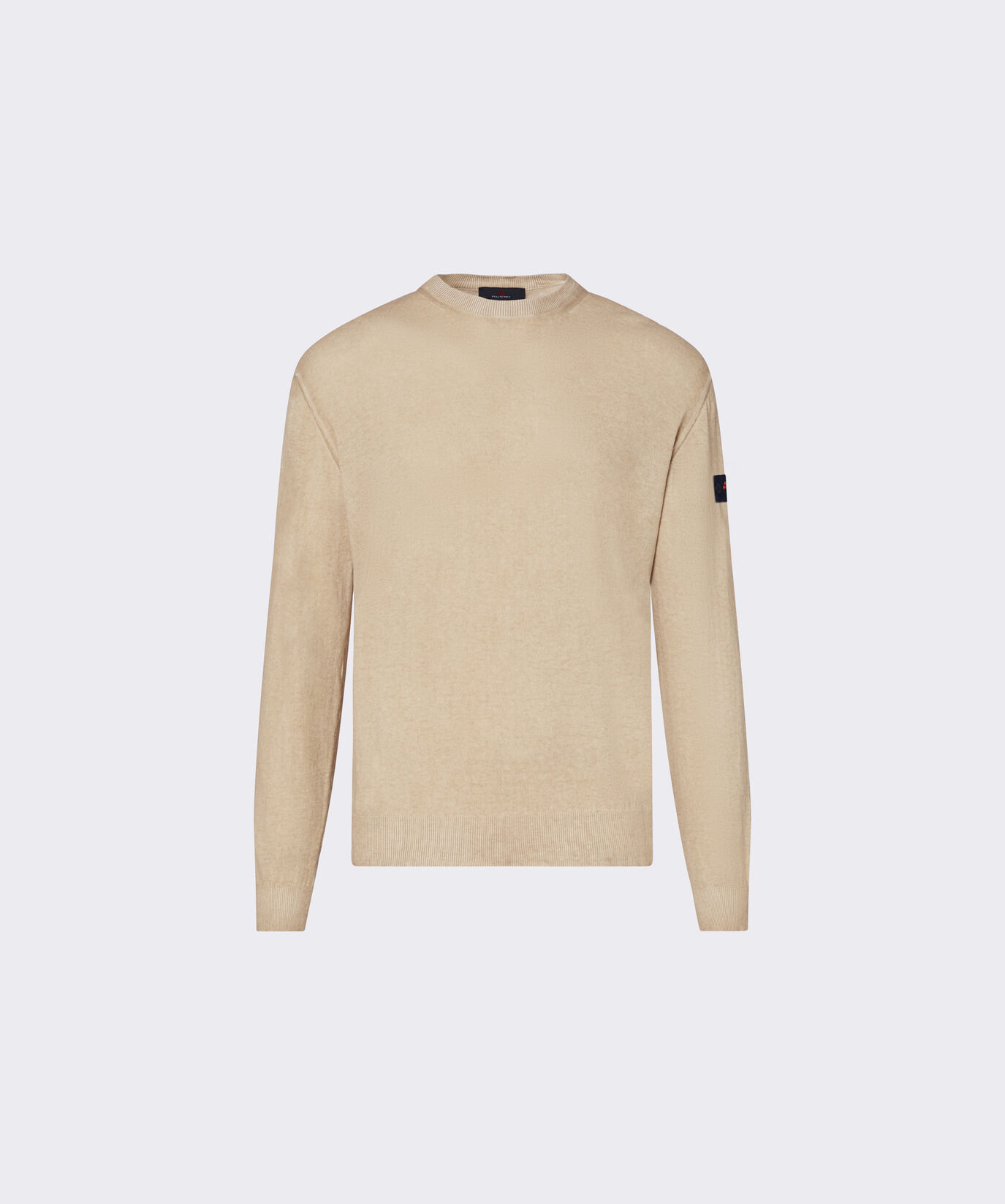 Pullover aus st&uuml;ckgef&auml;rbtem Baumwolltrikot  Peuterey - large